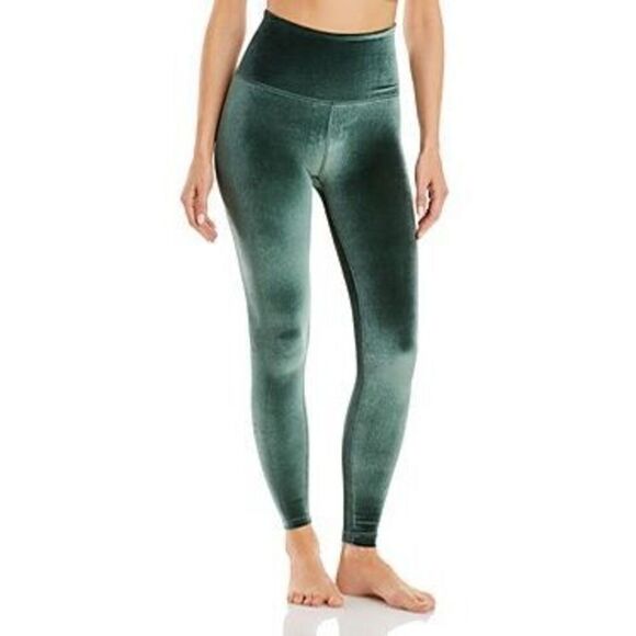 ✨Beyond Yoga VELVET MOTION SZ LARGE LEGGINGS IN EMERALD GREEN✨ - Picture 5 of 7